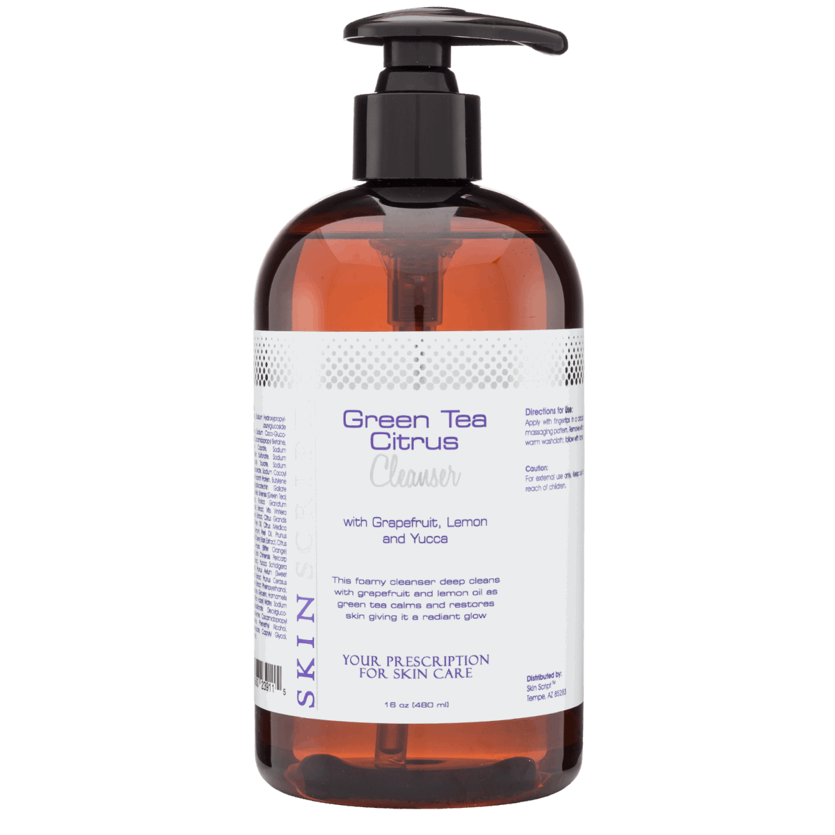 Skin Script - Green Tea Citrus Cleanser
